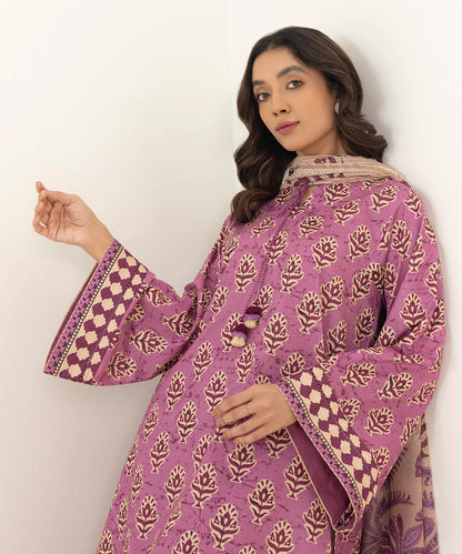 SAPPHIRE | UNSTITCHED 3 PIECE PRINTED LAWN SUIT