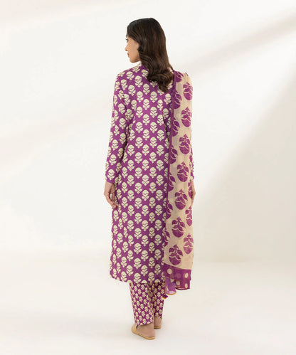 SAPPHIRE | UNSTITCHED 3 PIECE PRINTED LAWN SUIT