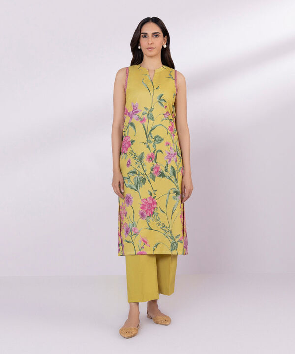 SAPPHIRE | UNSTITCHED 2 PIECE PRINTED LAWN SUIT