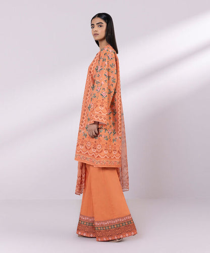 SAPPHIRE | UNSTITCHED 3 PIECE PRINTED LAWN SUIT