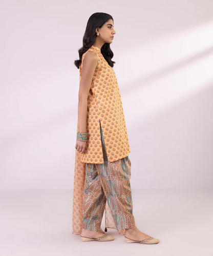 SAPPHIRE | UNSTITCHED 3 PIECE PRINTED LAWN SUIT