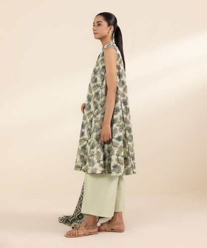 SAPPHIRE | UNSTITCHED 3 PIECE PRINTED LAWN SUIT