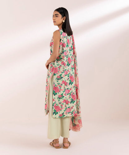 SAPPHIRE | UNSTITCHED 3 PIECE PRINTED LAWN SUIT