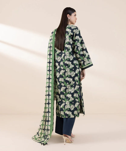SAPPHIRE | UNSTITCHED 2 PIECE PRINTED LAWN SUIT
