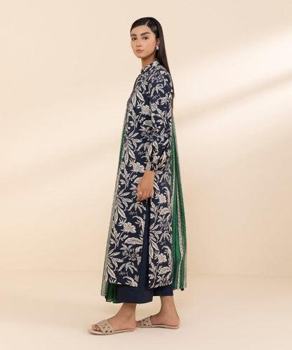 SAPPHIRE | UNSTITCHED 3 PIECE PRINTED LAWN SUIT