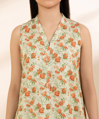 SAPPHIRE | UNSTITCHED 3 PIECE EMBROIDERED LINEN SUIT