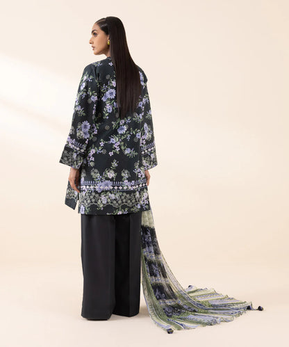 SAPPHIRE | UNSTITCHED 3 PIECE PRINTED CAMBRIC SUIT