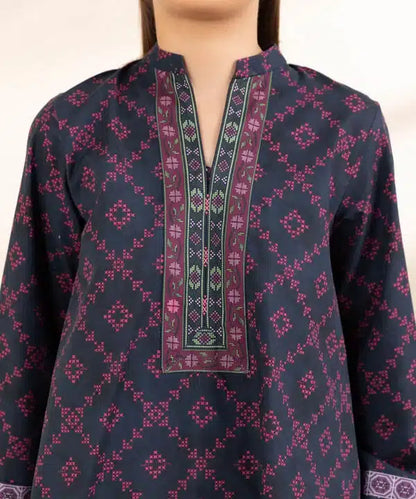 SAPPHIRE | UNSTITCHED 3 PIECE PRINTED COTTON SUIT