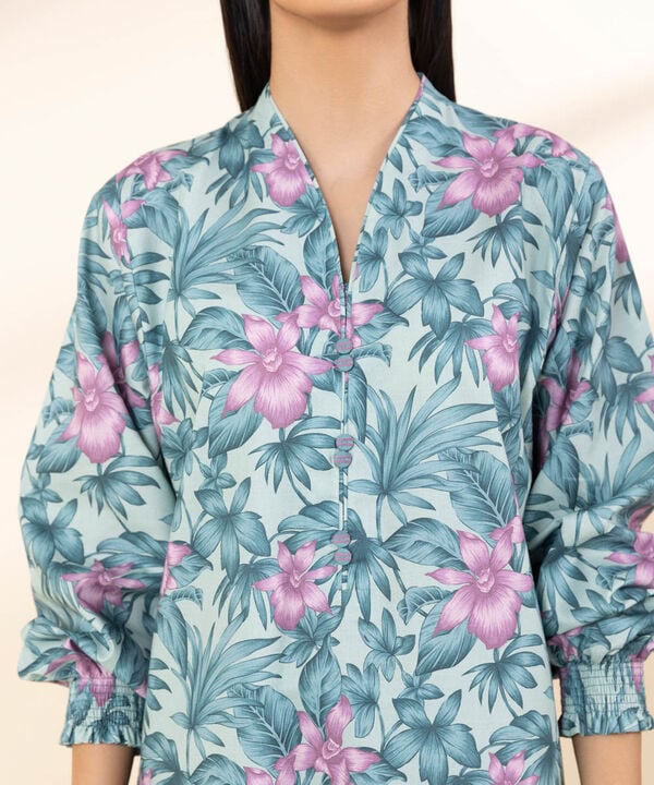 SAPPHIRE | UNSTITCHED 3 PIECE PRINTED LAWN SUIT