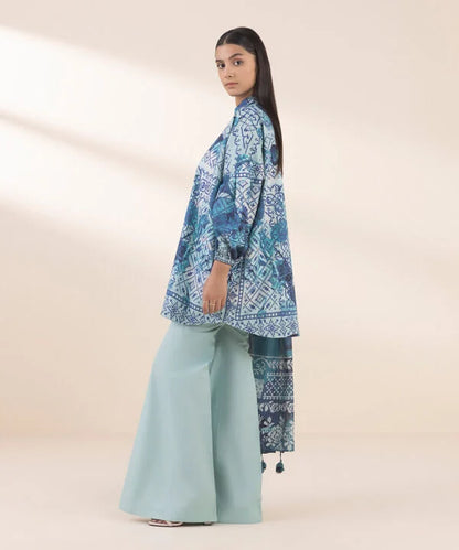 SAPPHIRE | UNSTITCHED 3 PIECE PRINTED LAWN SUIT