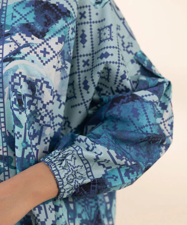 SAPPHIRE | UNSTITCHED 3 PIECE PRINTED LAWN SUIT