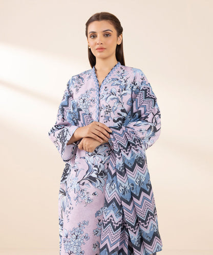 SAPPHIRE | UNSTITCHED 3 PIECE PRINTED LAWN SUIT