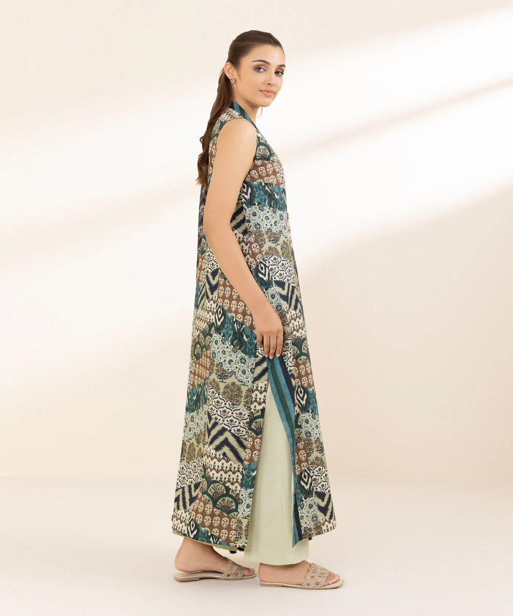 SAPPHIRE | UNSTITCHED 3 PIECE PRINTED LAWN SUIT