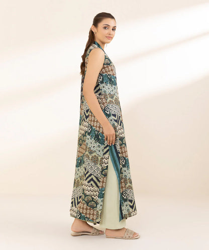 SAPPHIRE | UNSTITCHED 3 PIECE PRINTED LAWN SUIT
