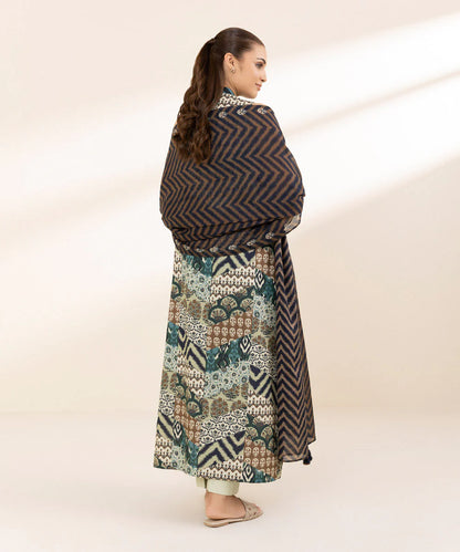 SAPPHIRE | UNSTITCHED 3 PIECE PRINTED LAWN SUIT
