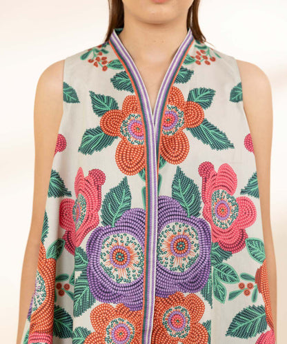 SAPPHIRE | UNSTITCHED 3 PIECE PRINTED LAWN SUIT