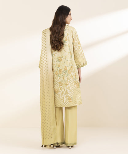 SAPPHIRE | UNSTITCHED 3 PIECE PRINTED LAWN SUIT