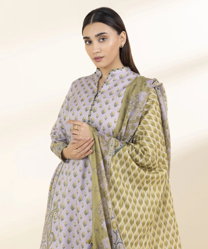SAPPHIRE | UNSTITCHED 3 PIECE PRINTED LAWN SUIT