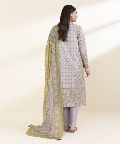 SAPPHIRE | UNSTITCHED 3 PIECE PRINTED LAWN SUIT