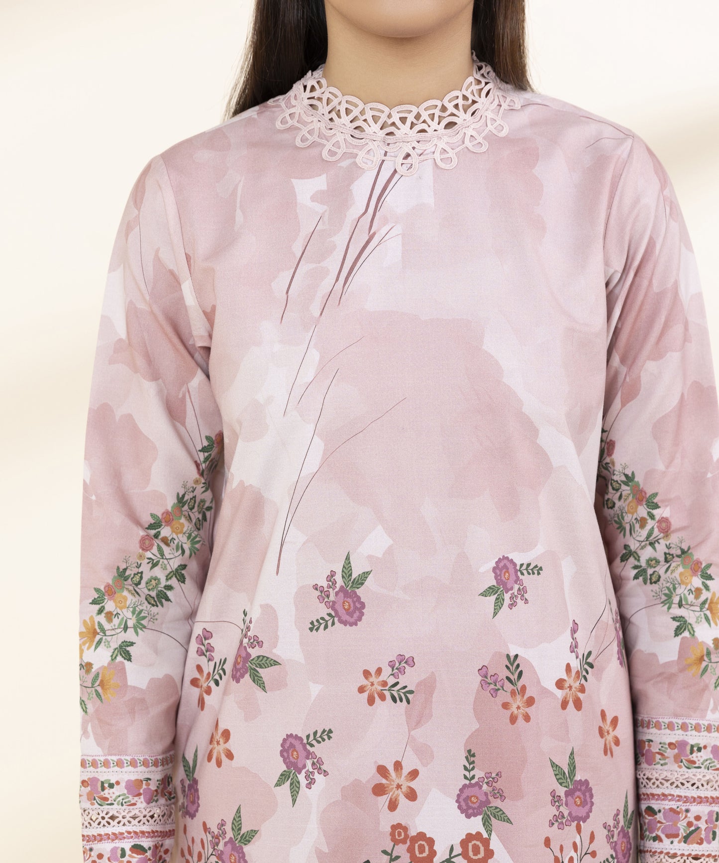 SAPPHIRE | UNSTITCHED 3 PIECE PRINTED LAWN SUIT
