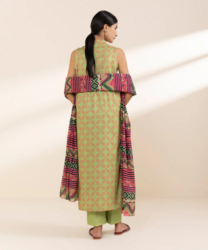SAPPHIRE | UNSTITCHED 3 PIECE PRINTED LAWN SUIT