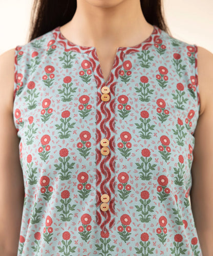 SAPPHIRE | UNSTITCHED 3 PIECE PRINTED LAWN SUIT