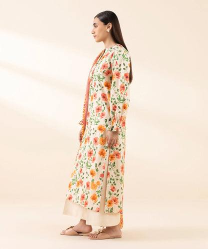 SAPPHIRE | UNSTITCHED 3 PIECE PRINTED LAWN SUIT