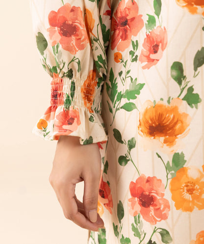 SAPPHIRE | UNSTITCHED 3 PIECE PRINTED LAWN SUIT
