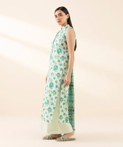 SAPPHIRE | UNSTITCHED 3 PIECE PRINTED LAWN SUIT