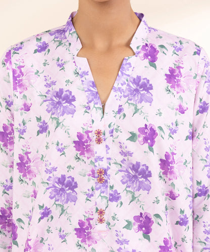SAPPHIRE | UNSTITCHED 3 PIECE PRINTED LAWN SUIT