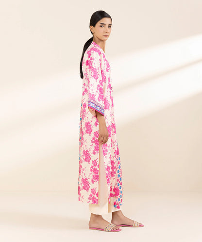 SAPPHIRE | UNSTITCHED 3 PIECE PRINTED LAWN SUIT