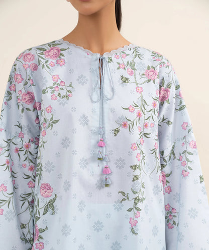 SAPPHIRE | UNSTITCHED 3 PIECE PRINTED LAWN SUIT