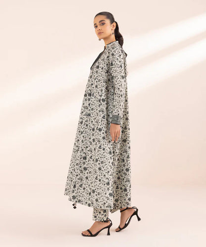 SAPPHIRE | UNSTITCHED 3 PIECE EMBROIDERED LAWN SUIT