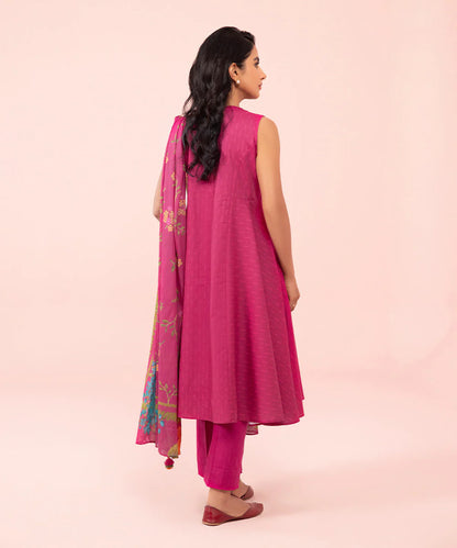 Sapphire | Unstitched 3 Piece - Embroidered Cambric Suit