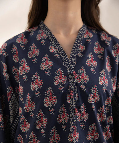 SAPPHIRE | UNSTITCHED 3 PIECE EMBROIDERED LAWN SUIT