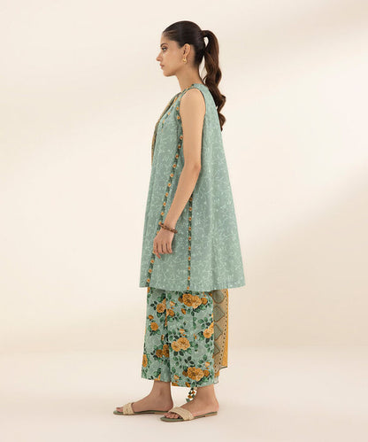 SAPPHIRE | UNSTITCHED 3 PIECE EMBROIDERED LAWN SUIT