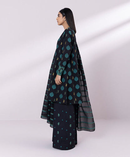 SAPPHIRE | UNSTITCHED 3 PIECE EMBROIDERED JACQUARD SUIT