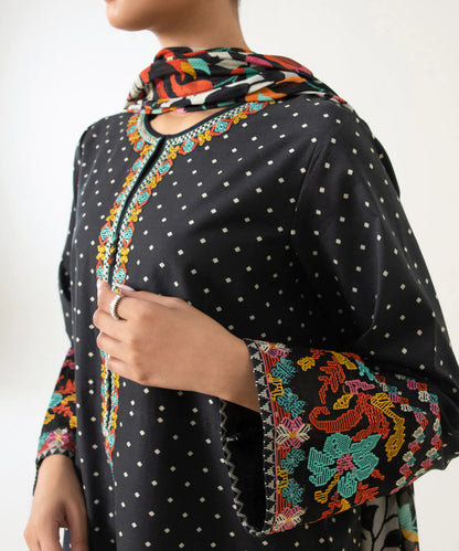 Sapphire | Unstitched 3 Piece Embroidered Textured Lawn Suit