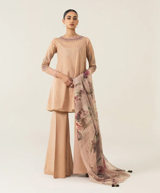 Sapphire | Unstitched 3 Piece Embroidered Lawn Suit