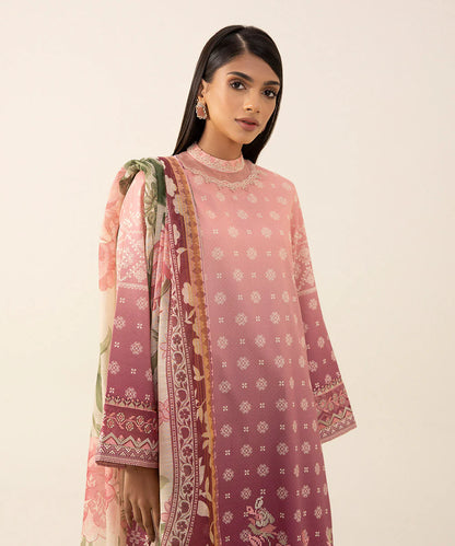 SAPPHIRE | UNSTITCHED 3 PIECE EMBROIDERED DOBBY SUIT