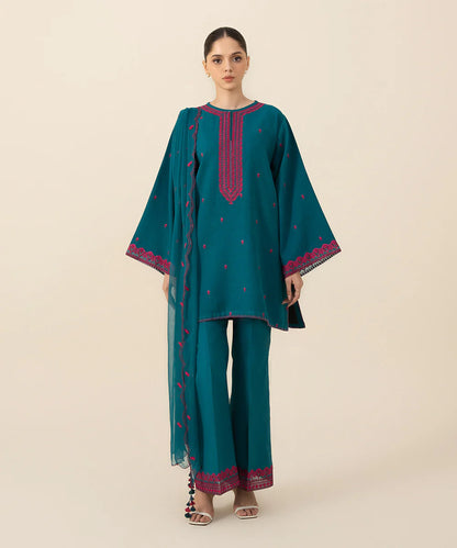 SAPPHIRE | UNSTITCHED 2 PIECE EMBROIDERED DOBBY SUIT