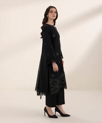 SAPPHIRE | UNSTITCHED 3 PIECE EMBROIDERED JACQUARD SUIT