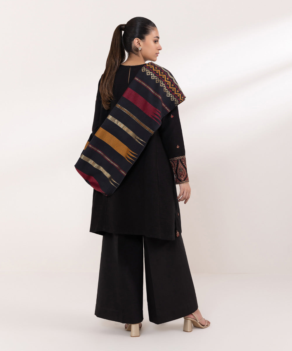 SAPPHIRE | UNSTITCHED 2 PIECE EMBROIDERED DOBBY SUIT