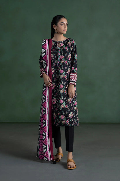SAPPHIRE | UNSTITCHED 3 PIECE PRINTED LAWN SUIT