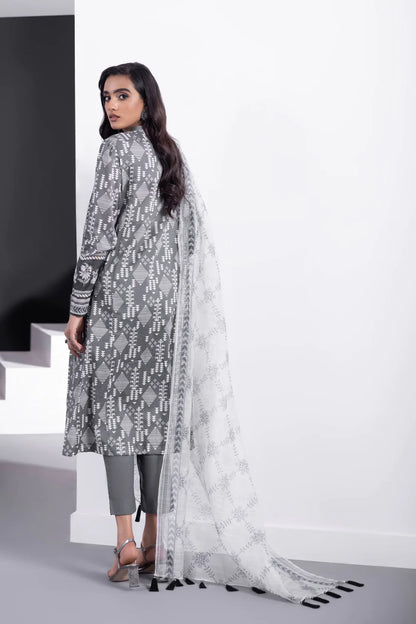 Sapphire | Unstitched 3Pc Printed Khaddar Suit | U3P-WS23R9-38