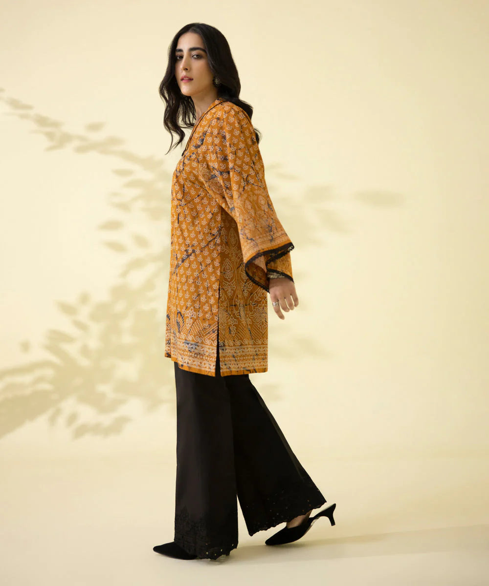 Sapphire | Unstitched 1Pc Printed Lawn Shirt | 1S-DY23V1-10