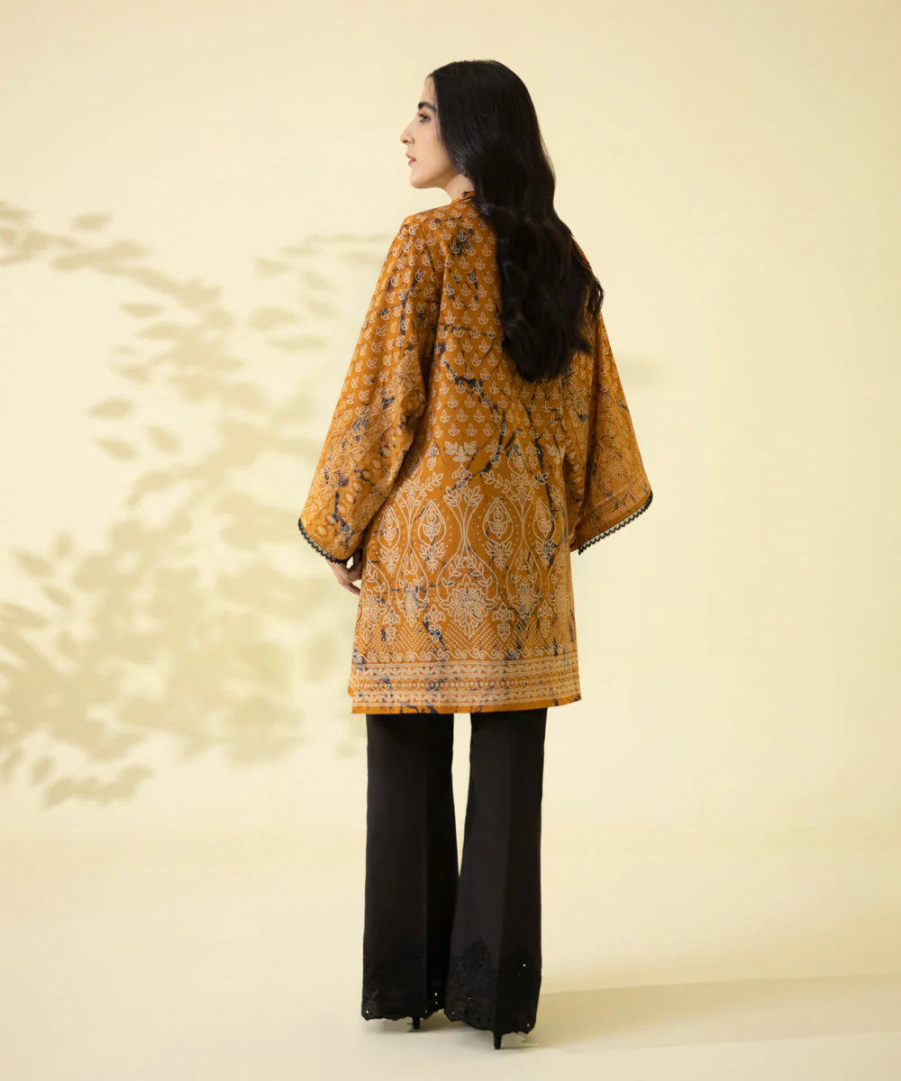 Sapphire | Unstitched 1Pc Printed Lawn Shirt | 1S-DY23V1-10