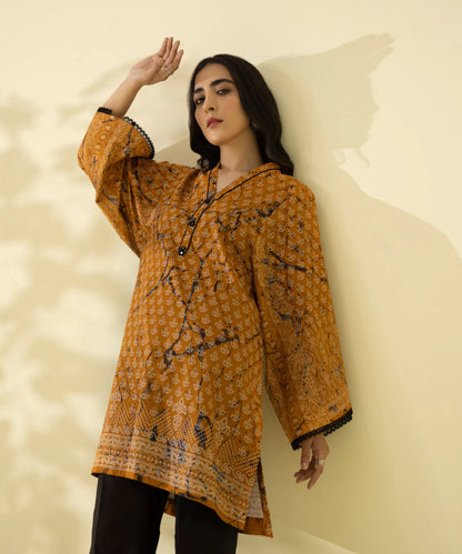 Sapphire | Unstitched 1Pc Printed Lawn Shirt | 1S-DY23V1-10