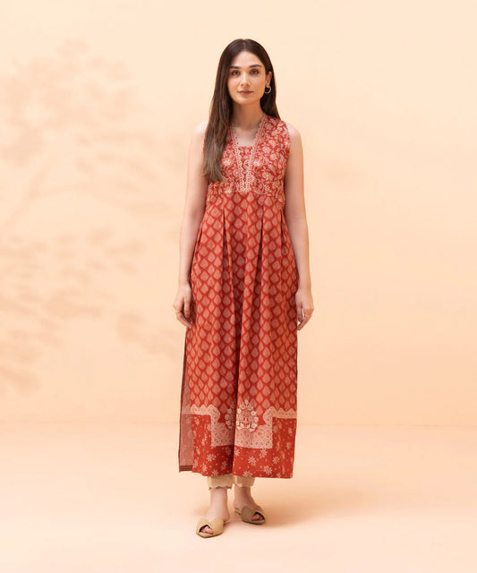 Sapphire | Unstitched 1Pc Paste Printed Lawn Shirt | 1S-DY23V1-12