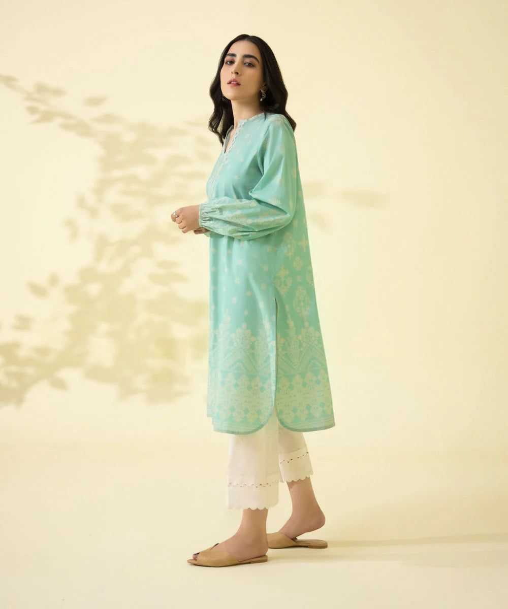 Sapphire | Unstitched 1Pc Printed Lawn Shirt | 1S-DY23V1-14